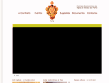 Tablet Screenshot of confrariadastripas.com